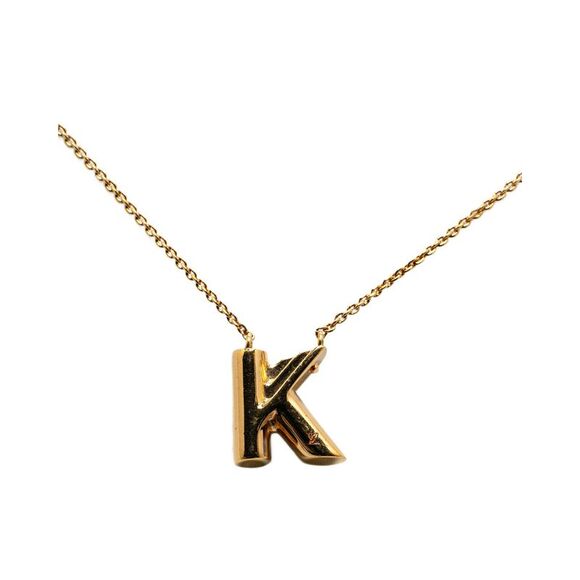 Louis Vuitton Jewelry - Pre Loved Louis Vuitton LV & Me Necklace Letter K